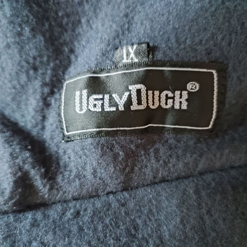 Fila Ugly Duck windbreaker jacket XL like new, grey