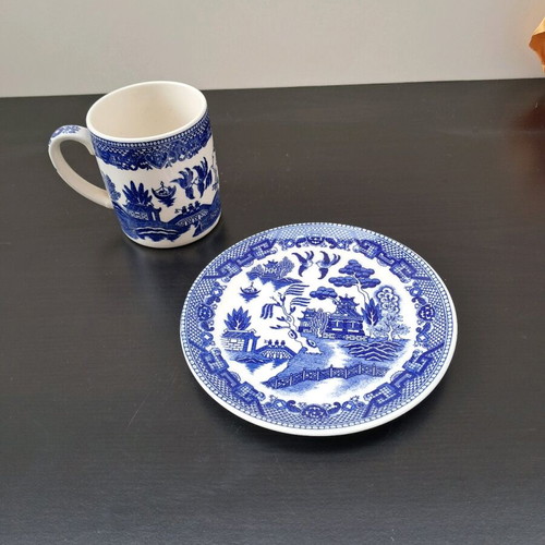 Tajimi collectible cup and plate like new