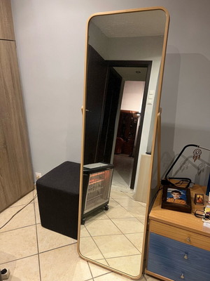 Mirror like new, height 1.70m, length 50cm