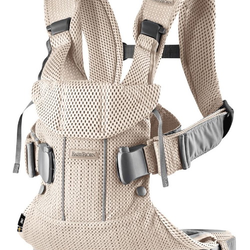 BabyBjorn One Air 3D Mesh baby carrier pearly pink like new