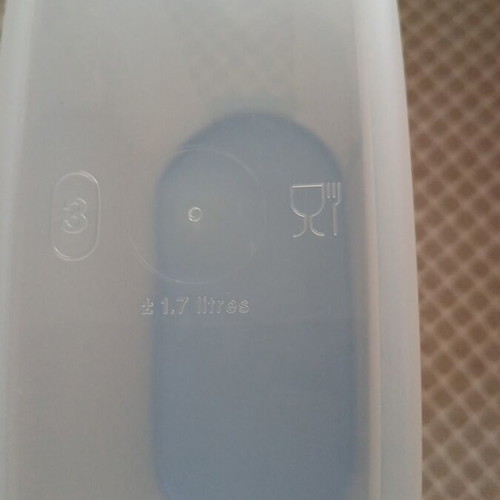 Tupperware 1.7 liter container new