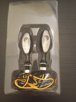 Motorcycle turn signals new, not LED