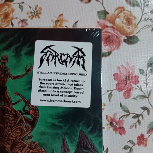 Sarcasm Stellar Stream Obscured CD new melodic death metal
