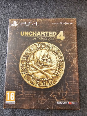 Uncharted 4 Special Edition PS4 μεταχειρισμένο, συλλεκτική έκδοση