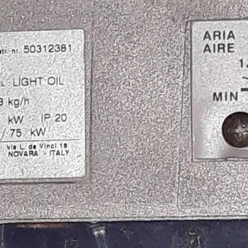 Sant' Andrea oil burner 33–75 kW Euro 6 used