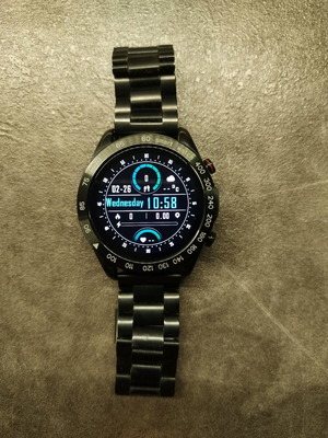 HiFuture Go PRO smart watch men's like new, black