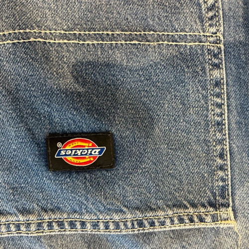 Dickies jeans men blue like new, size W34 L34