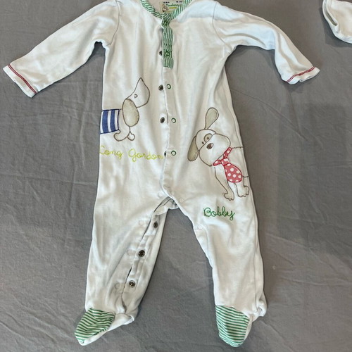 Baby rompers used, pack of 2, 3-6 months, cotton