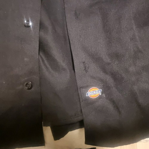 Kiss Working Shirt Dickies size XL black like new