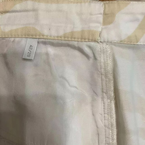 Vintage Iceberg mini skirt used, white and beige