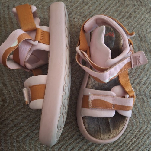 Camper sandals for girls used, size 33, anatomical