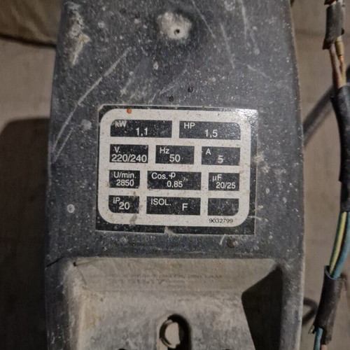 Fiac Pole Position 24LT Air Compressor used, 1.5HP oil-less