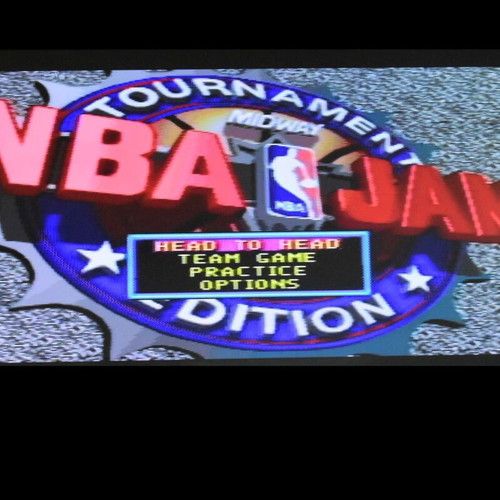 NBA Jam Tournament Edition Sega Genesis Mega Drive game used