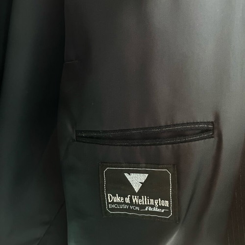 Duke of Wellington men's wool blazer like new, dark blue