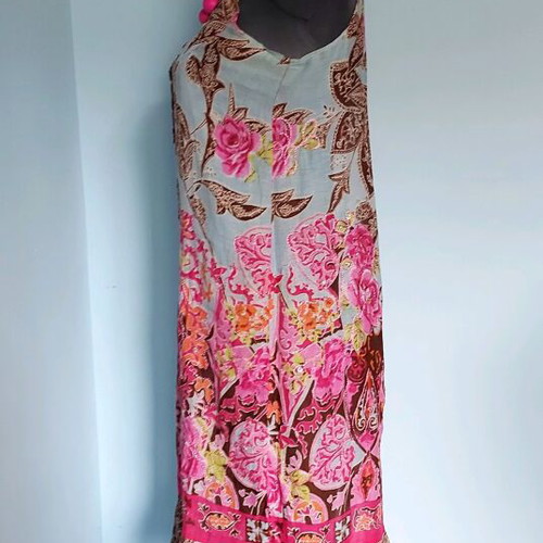 GanJana Paris floral cotton dress used, S/M