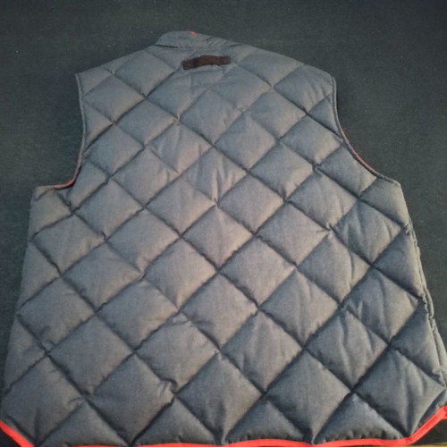 Gant vest blue like new with down large and XL