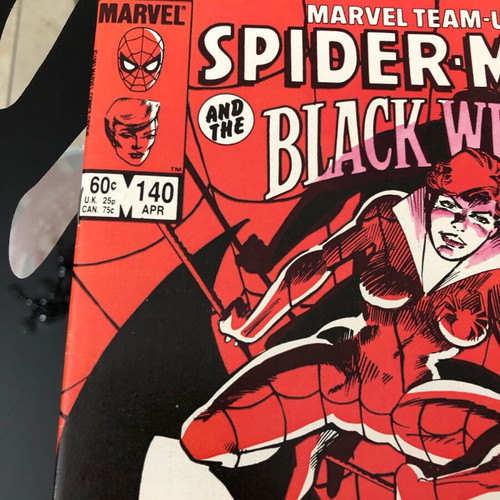 Marvel Team-Up Spider-Man and Black Widow 140 used comic
