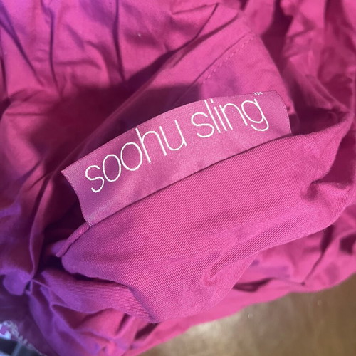 5-in-1 baby sling, fuchsia
