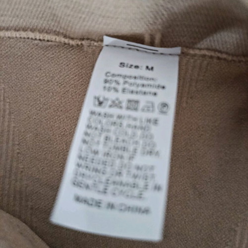Shein corset size M new, beige with detachable straps