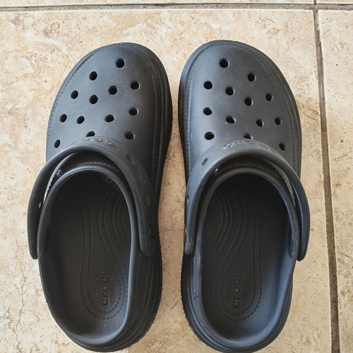 Crocs Stomp Clog, size 39/40, black