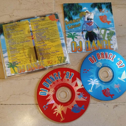 CD pack of 10 used with DJ Dance Music, The B-52's, Modern Talking