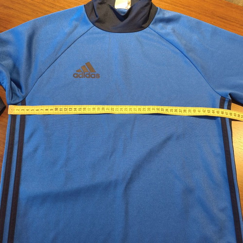 Adidas Condivo 16 Long Sleeve Football Training Jersey used, blue, size S