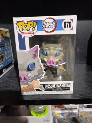 Demon Slayer Funko Pop! Inosuke Hashibira #870 like new