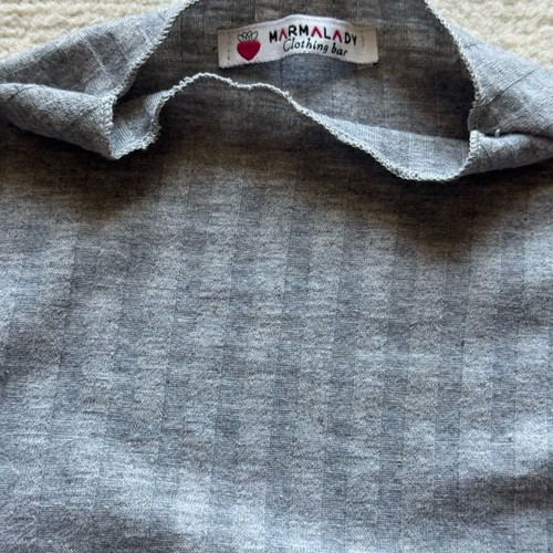 Marmalady Clothing Bar T Shirt used, size S, gray