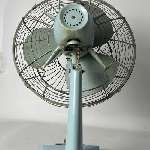 Hitachi A.C. Desk Fan 30cm 12” used vintage, Japanese retro design