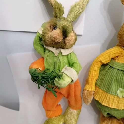 The Hare Mother with Baby Hares like new, pack of 3 pieces