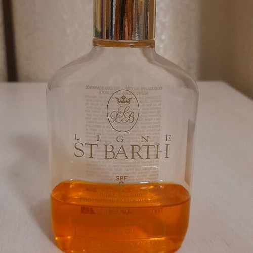 Ligne St Barth Roucou SPF 6 tanning oil used