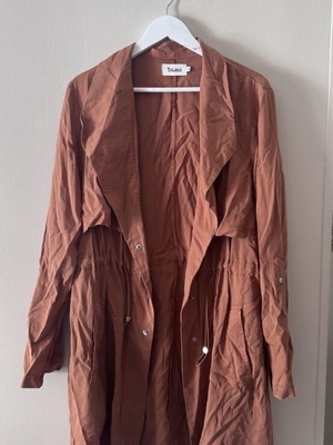 Toi-Moi lightweight spring coat, brown, size M