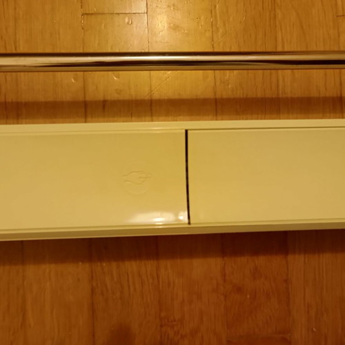 Leifheit wall-mounted drying rack used for bathroom or balcony