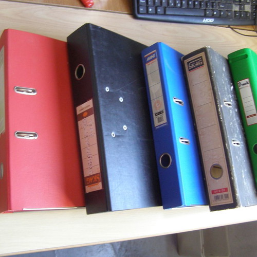 Skag large ring binders used 32x29x7 cm
