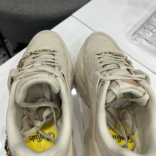 Buffalo women's sneakers like new, beige, size 40