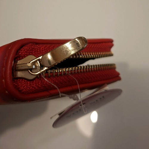Voi Noi wallet new, red and gold faux leather