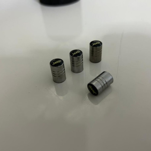 Valve Caps for Car Tires 4pcs Silver New