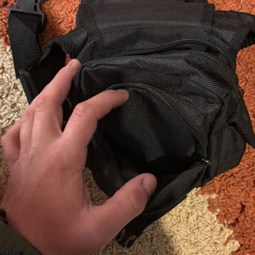 Winger-Craft FWB-20 thigh waist bag like new, black