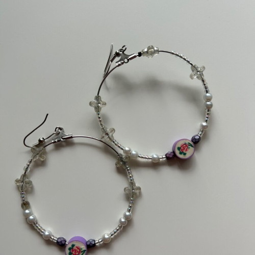 Hoop earrings
