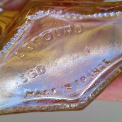 Vintage Lesourd Cristal Eau de toilette Splash 185 ml new
