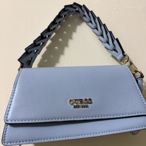 Guess shoulder bag, turquoise
