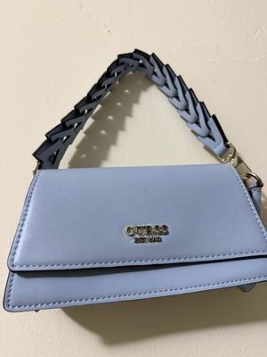 Guess shoulder bag, turquoise