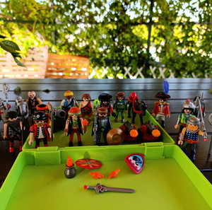 Διάφορα Playmobil σε θήκη (22 τεμ.)