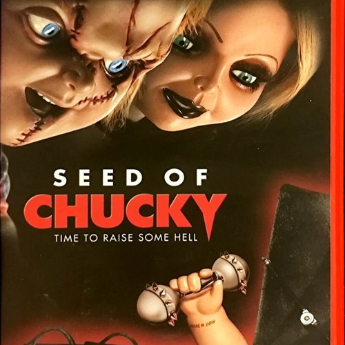 Seed of Chucky DVD horror movie with Jennifer Tilly used, English subtitles