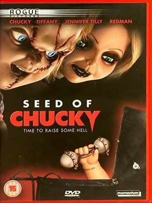 Seed of Chucky DVD horror movie with Jennifer Tilly used, English subtitles