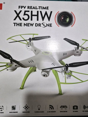 Syma X5HW Drone Kids FPV 2.4 GHz with 720p Camera White New