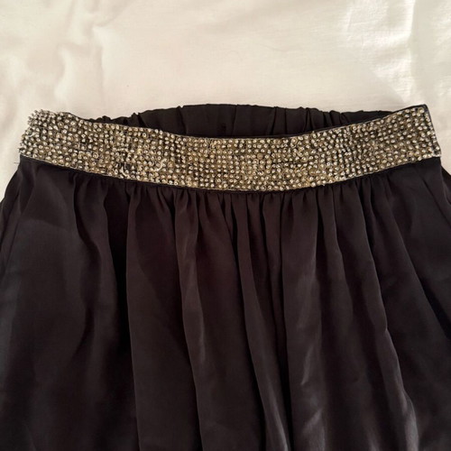 Zara long black skirt like new, size S