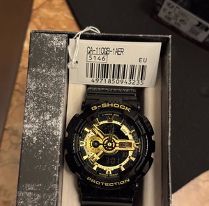 Casio G-Shock GA-110GB-1AER – Μαύρο/Χρυσό – Σαν καινούριο!