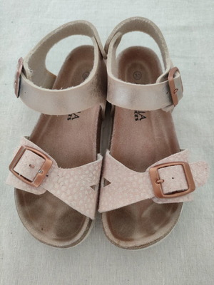 Alegria children's anatomical sandals like new, leather, size 30, copper color