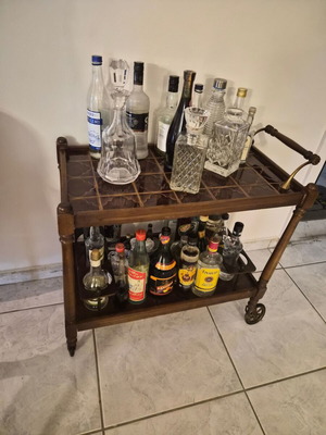 Bar trolley used